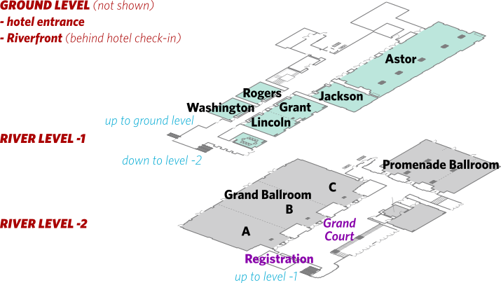 Map of Westin Conference Rooms