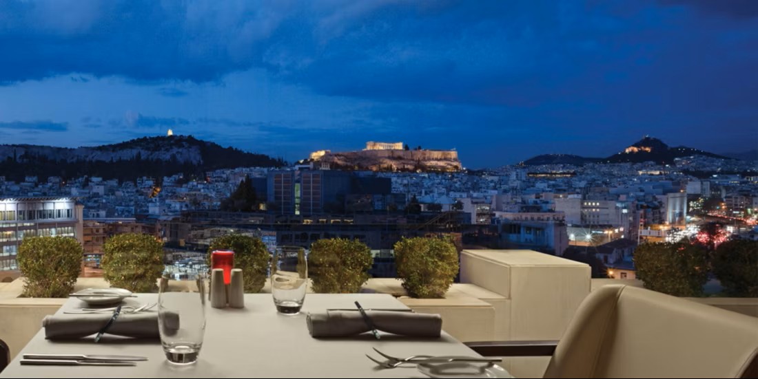Athenaeum rooftop bar